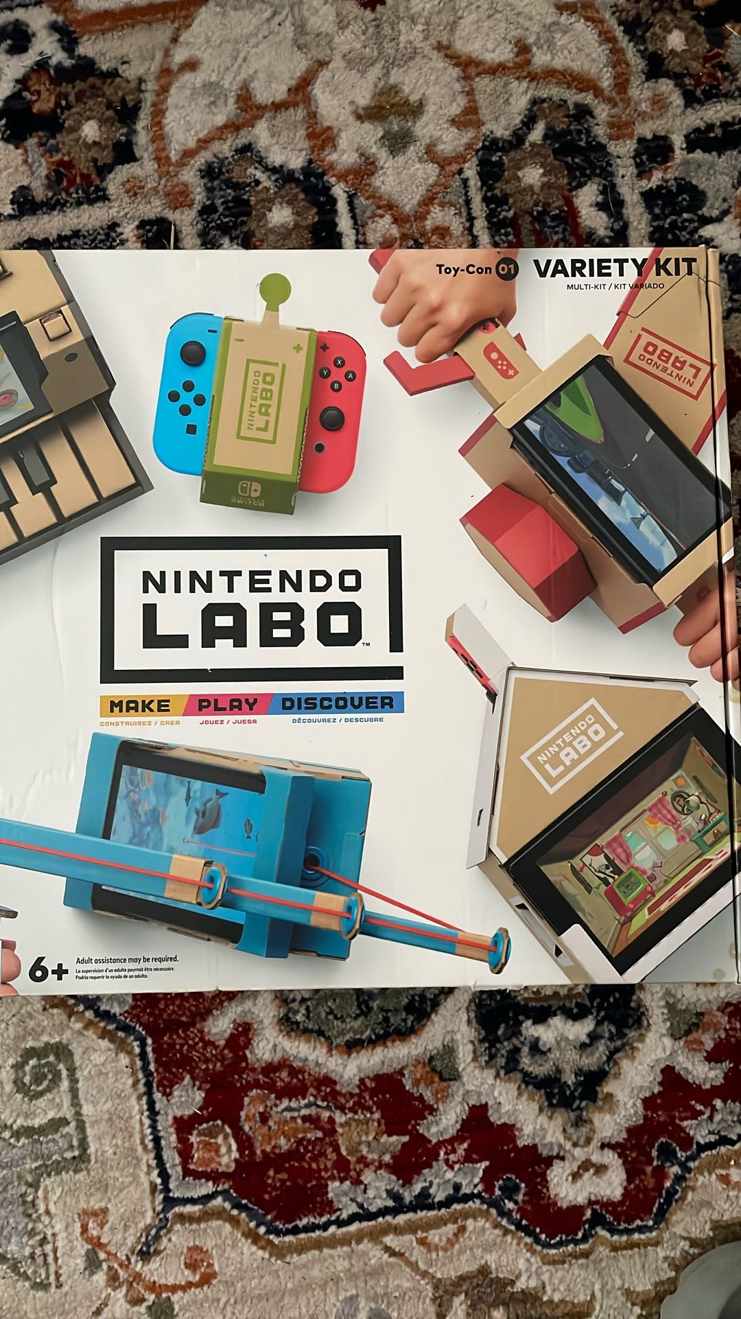 Nintendo Labo Variety Kit.
