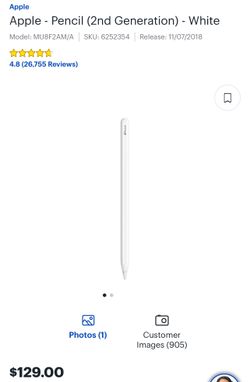 Apple Pencil (2nd Generation )