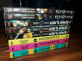 anime Books Manga Bundle
