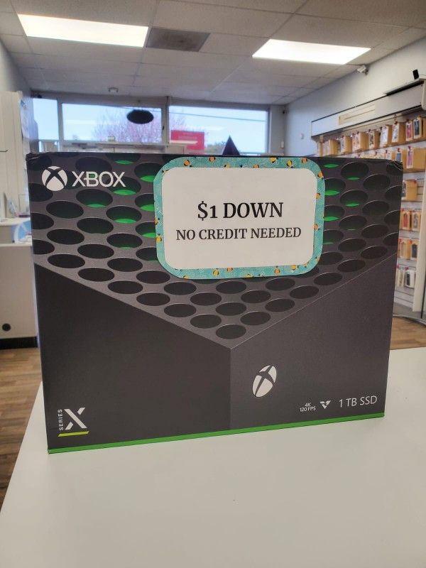 🚀Pay Later, Game Today! Microsoft Xbox Series X – Gaming Console – Take It Home for $5 Down! 🎮