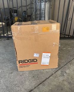 RIDGID K-400 Drain Cleaning Snake Auger Machine, C-45 IW 1/2 in. x 75 ft. Cable inside Drum plus 4-P