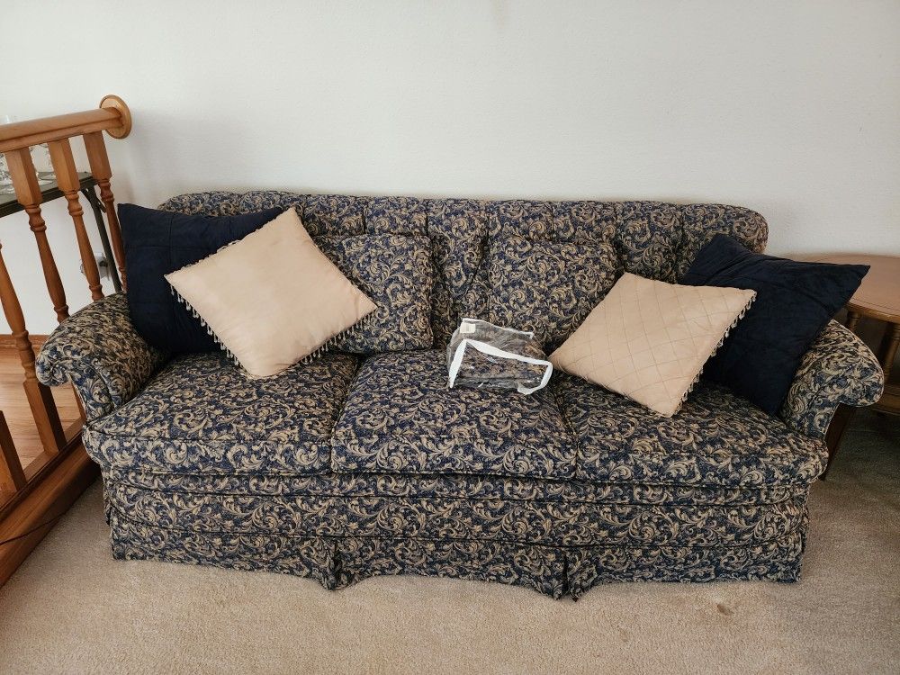 Antique Sofa Couch Davenport