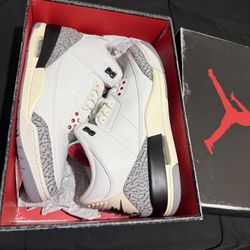 Jordan 3 Cement Reimagined Size 10