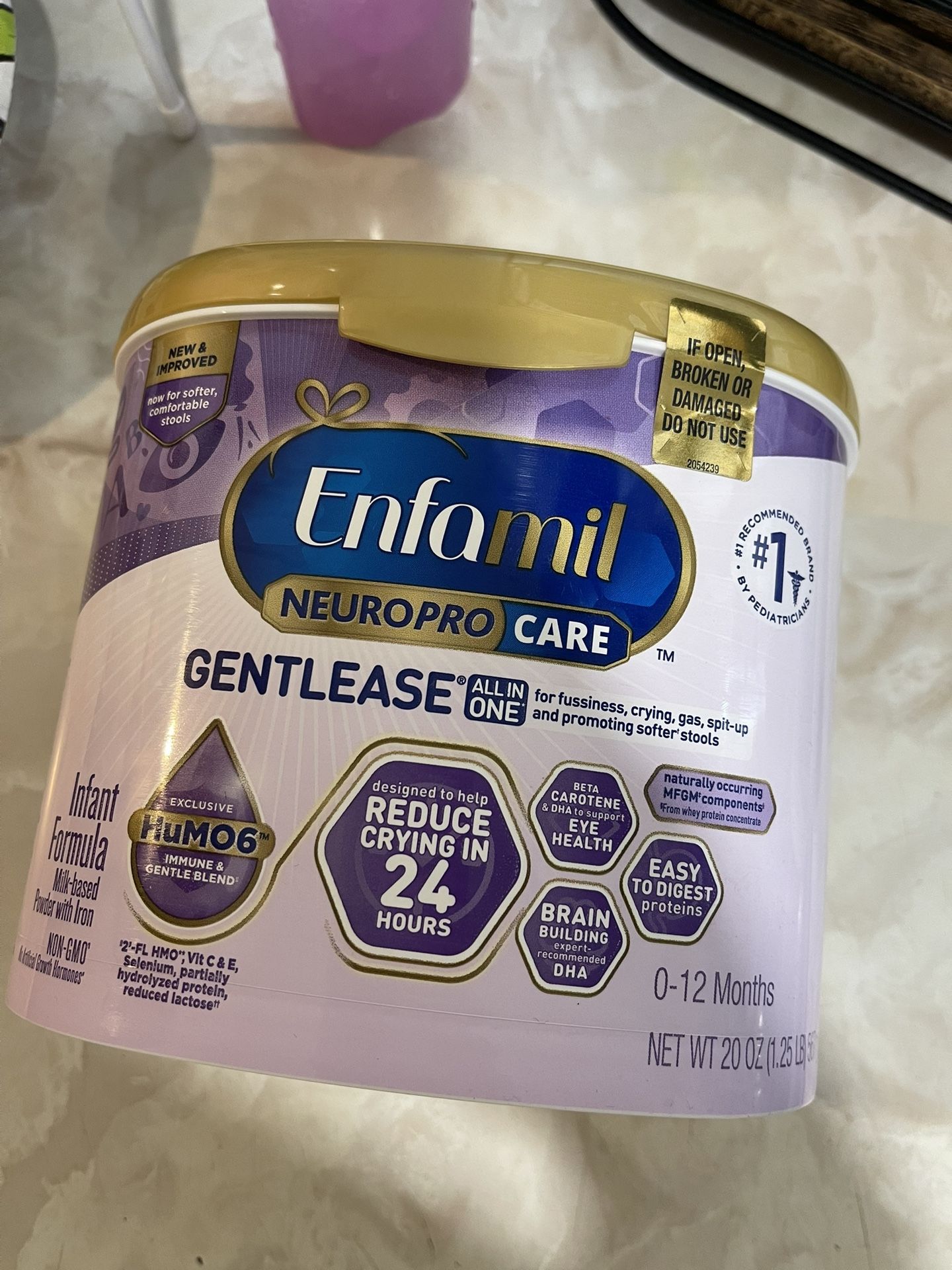 Enfamil Gentlease Formula For Baby
