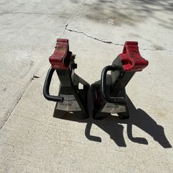 Pair of 2-ton BOGH jack stands
