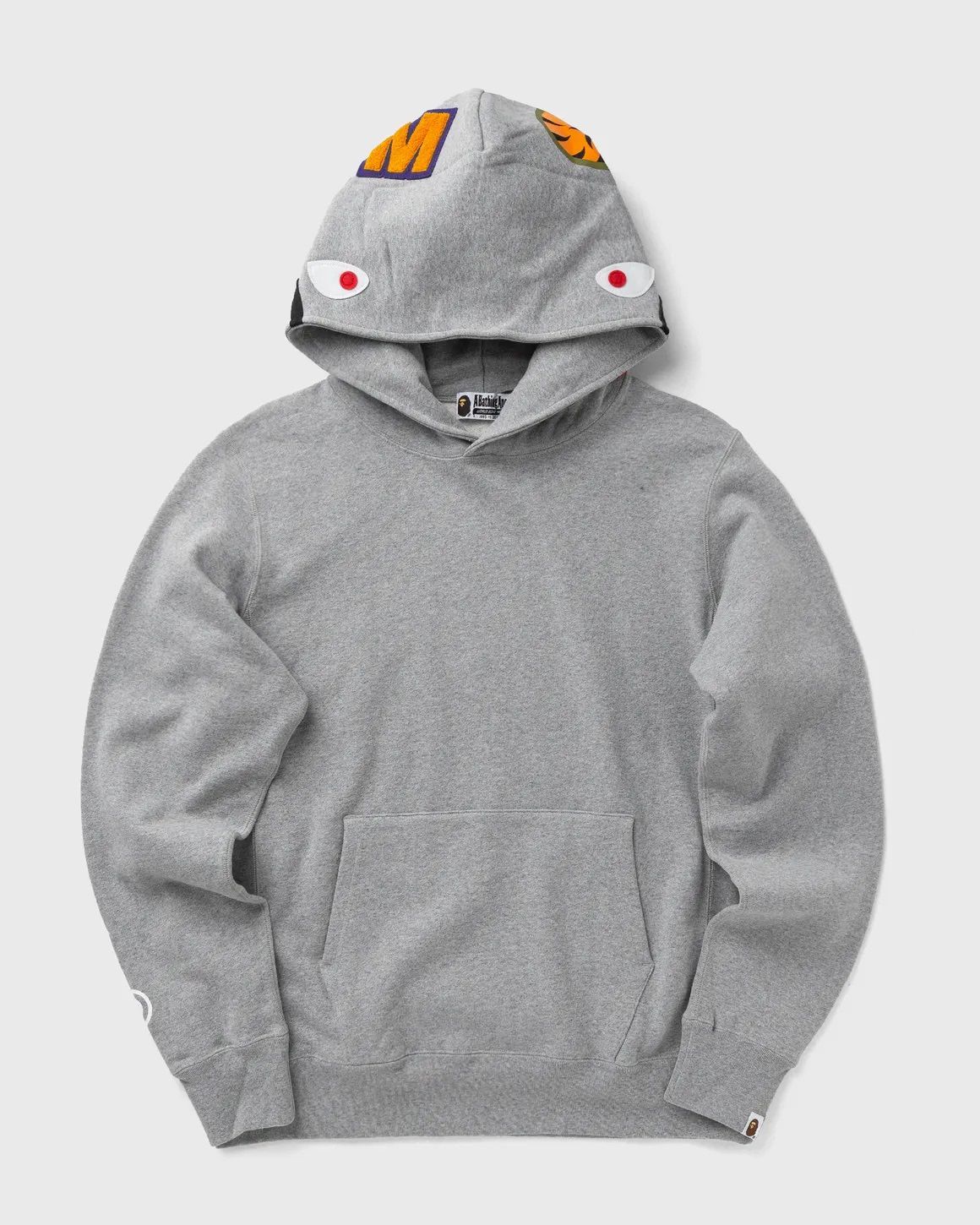 Bape WGM Pullover Hoodie Grey XXL