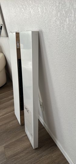 2 IKEA LACK shelves white $30 each