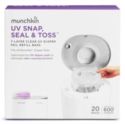 UV Diaper Pale Trash Bags