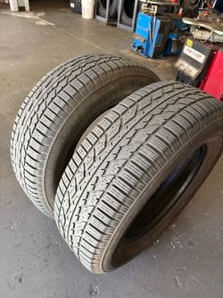 2 used tires 265/65/18 Firestone