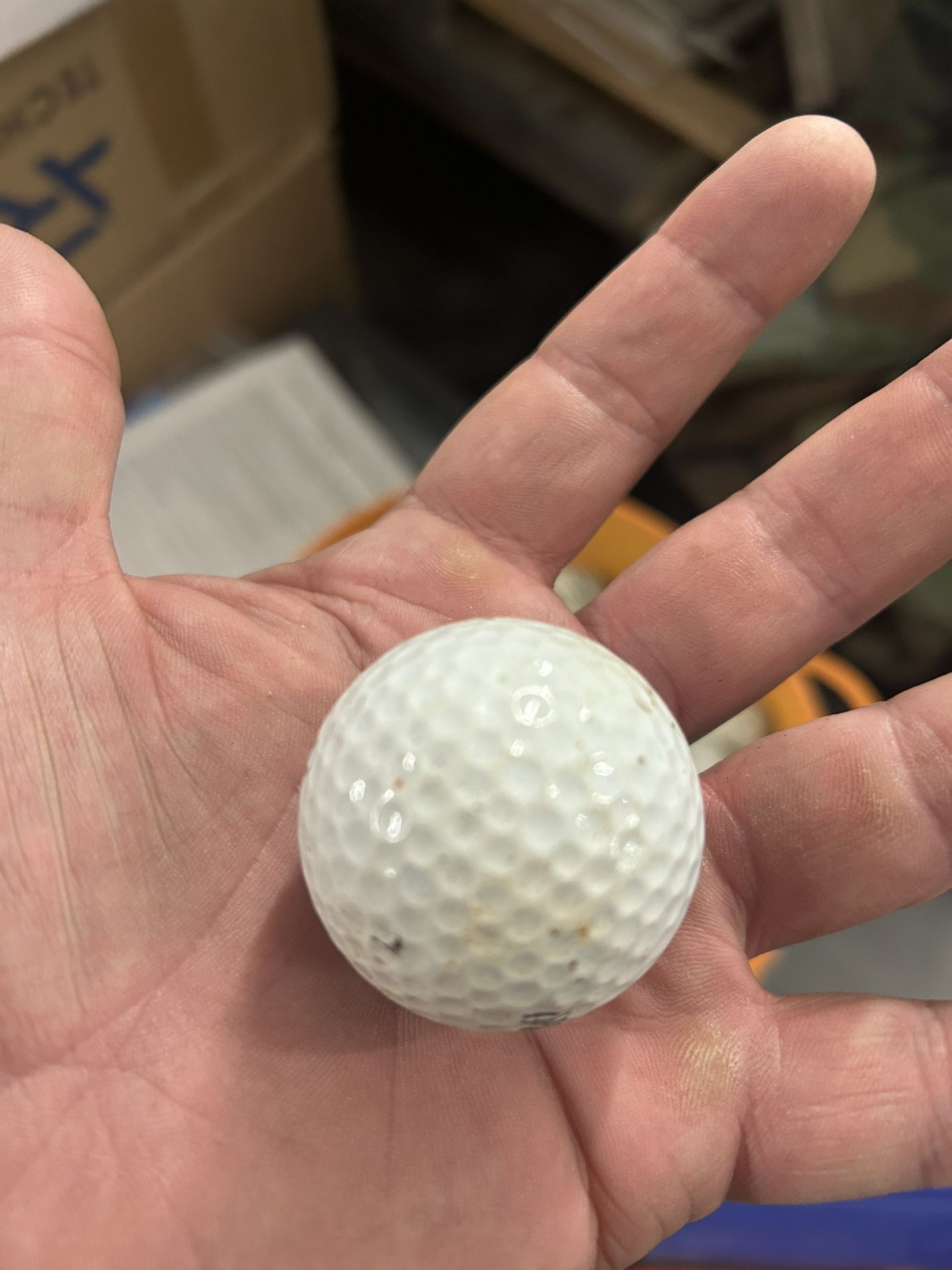 Golf balls, $50 for 100 strong