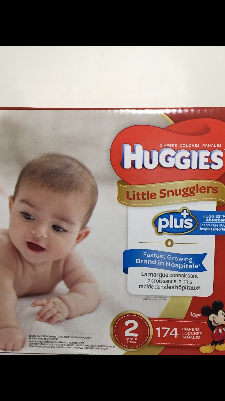 HUGGIES Little Snuggles size 2