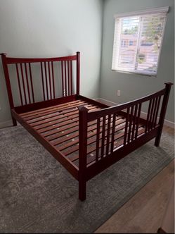 Mahogany Queen Sized Bed Frame