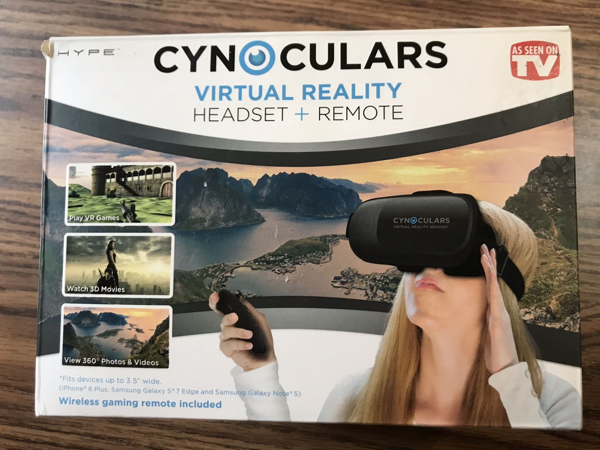 Cynoculars Virtual Reality Headset & Remote