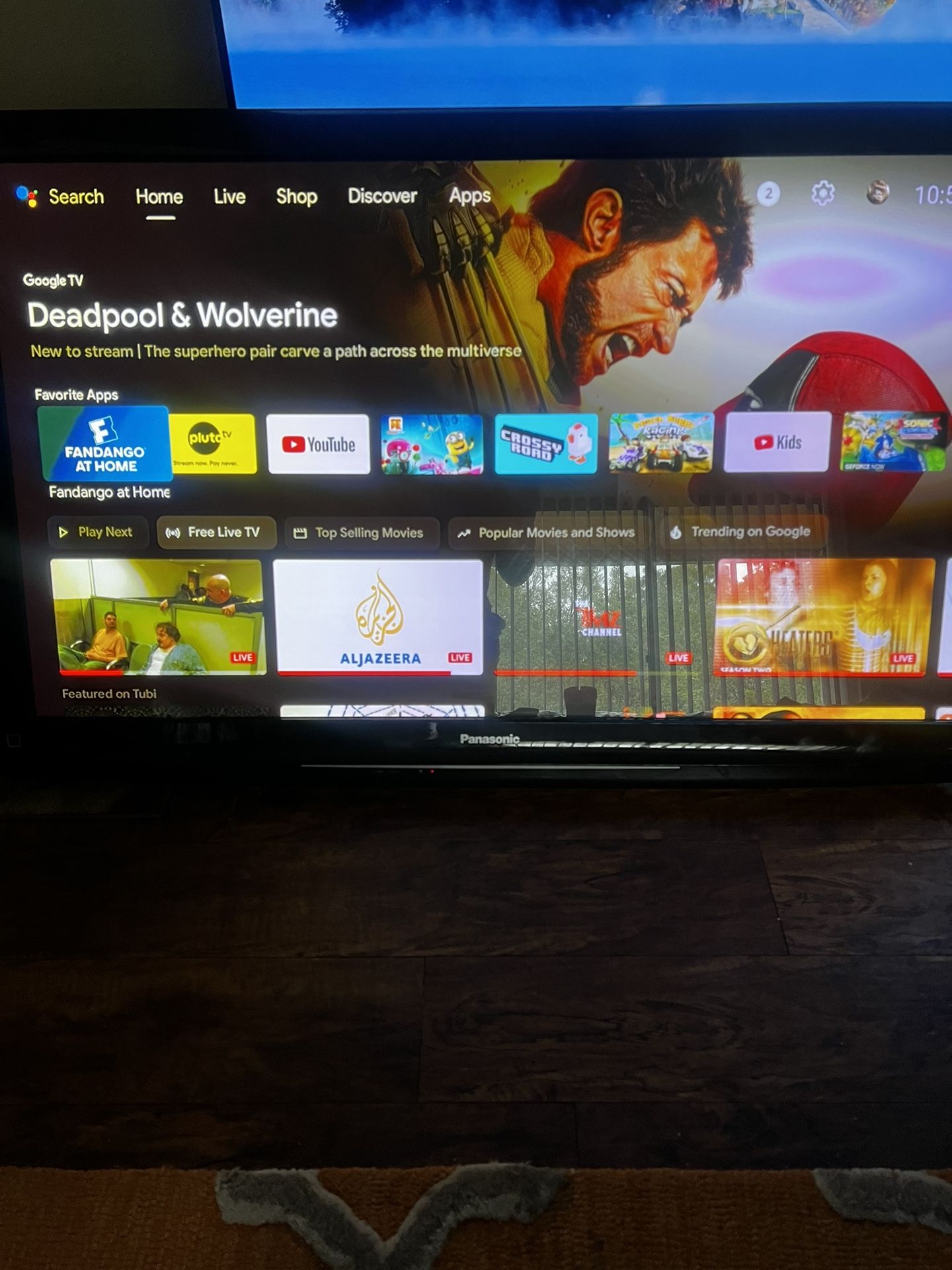 50 Inch Panasonic Tv
