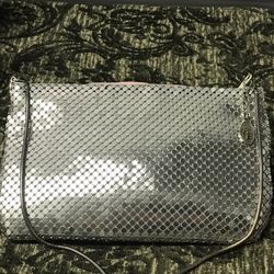 Silver Mesh Purse By American Eagle