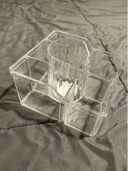 Makeup brush holder