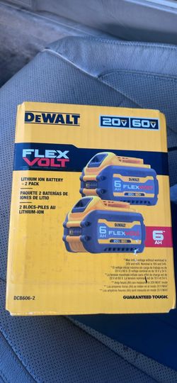 Dewalt Flexvolt 6AH BATTERY 2 pack