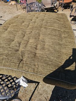 Colchon para sillon de madera
