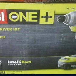 New Ryobi 18V Impact 1500 Lbs Torque with Battery & Charger