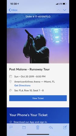 POST MALONE TICKETS MIAMI