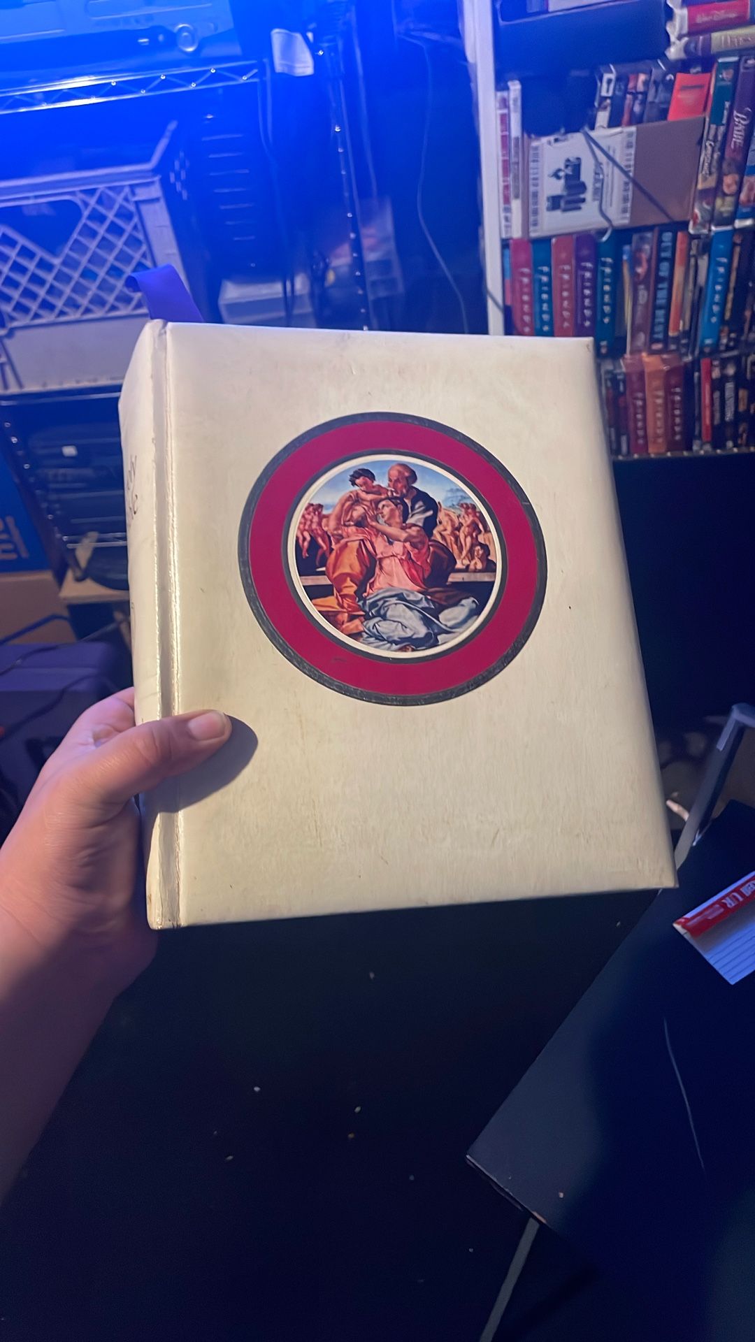 Vintage 1969 Holy Bible Michelangelo Edition  Abradale Press King James  