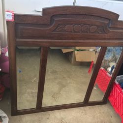 Beautiful Oak Mirror
