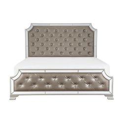 Brand New Silver Champagne Queen Bedframe