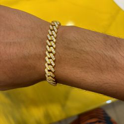 Diamond Test Approved 8MM Cuban Bracelet 