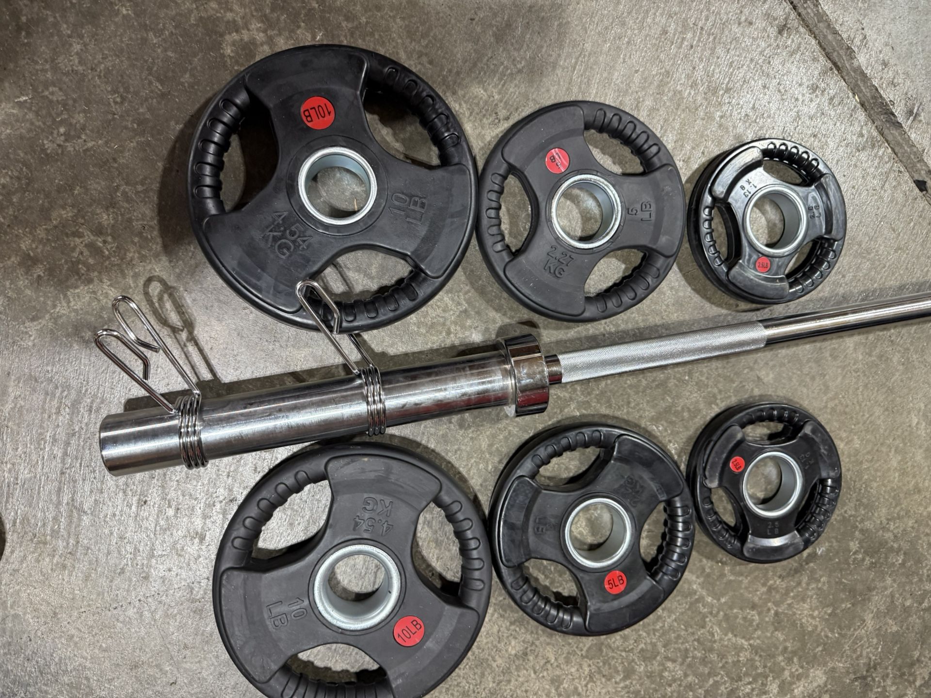 Olympic Weights Bar Set