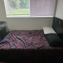 Bed Frame, Night Stand