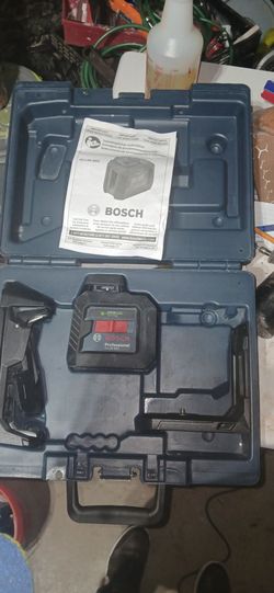 Bosch Gll5040g 360-gegree Cross-line Laser Level