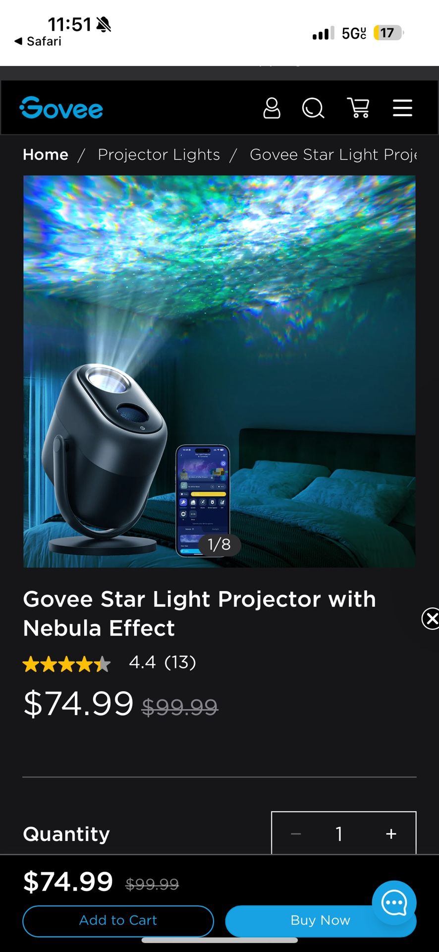 Govee Projector Nebula