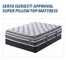 Serta I Series Approval Supper Pillow Top King 15” Mattress! 🤩¡Las mejores ofertas en este momento! 🤩