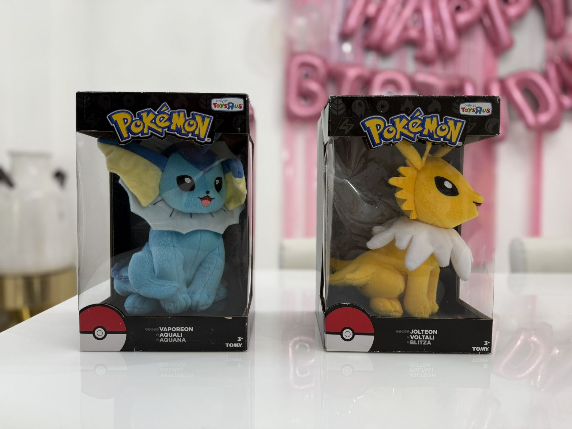 Pokémon plushies