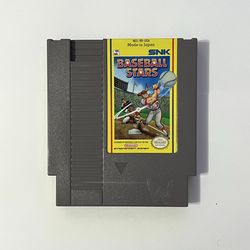 Baseball Stars (Nintendo NES, 1989) SNK Tested  Game Cartridge Only