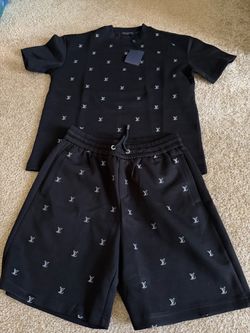 Louis Vuitton Monogram T-Shirt and Shorts Set