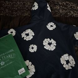 Navy Blue Denim Tears