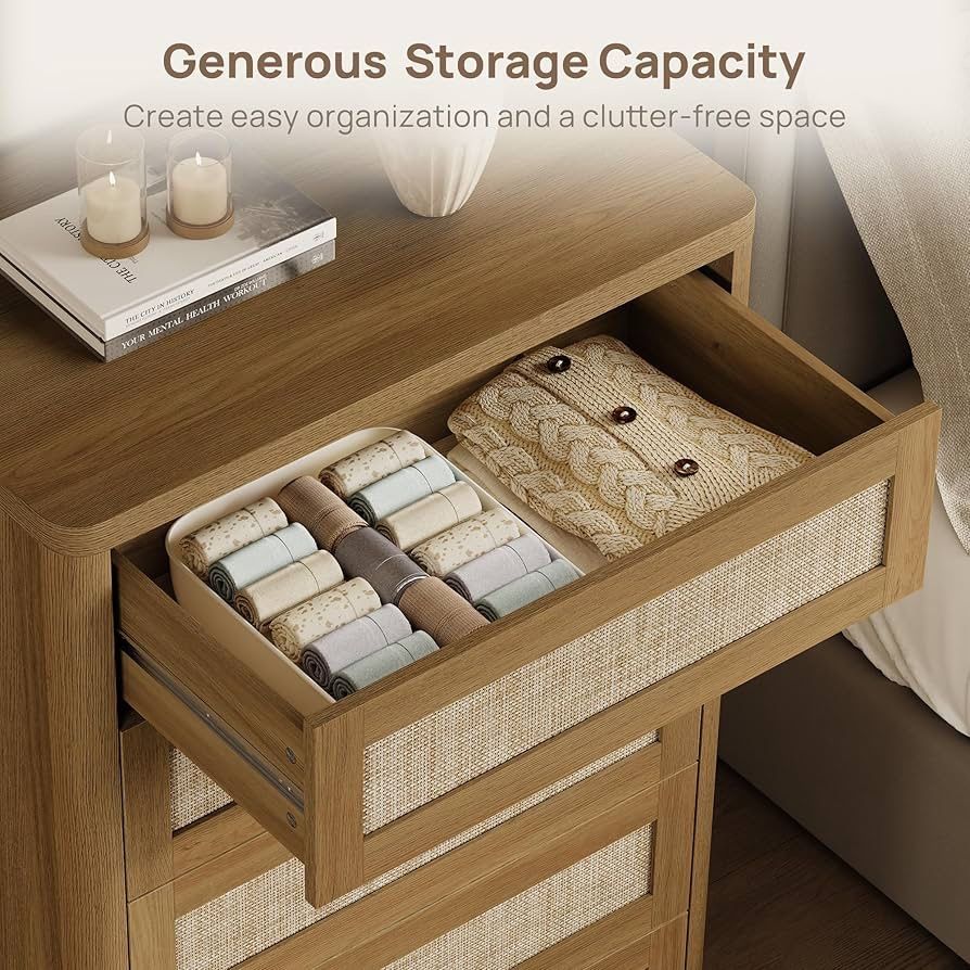 extra large dresser with deep drawers Atten 4-Drawer Wide with its intricate wood turnings Tall Dresser for Bedroom -