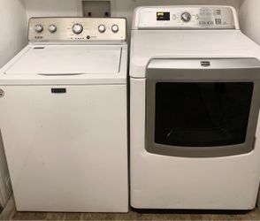 Washer and dryer