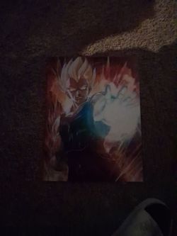 Dragon Ball Z Vegeta Art Print