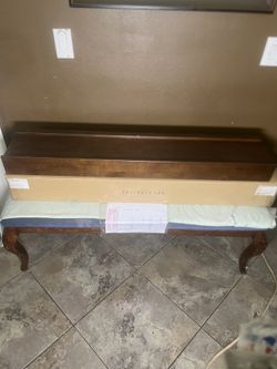 Pottery Barn Rustic Pine Wood Shelf Ledge 48" 4ft  New Open Box Imperfections. New open box with original packaging and hardware. There is a minor chi
