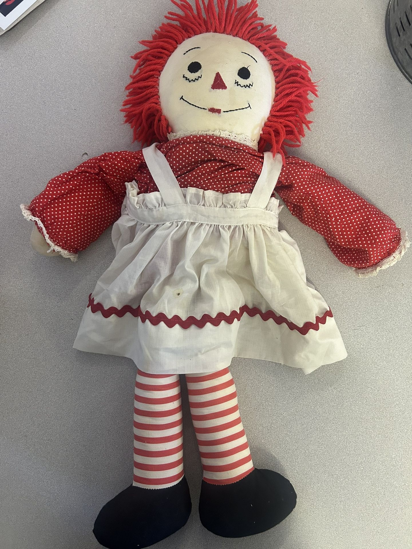 Vintage Raggedy Ann Doll