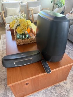 Polk Audio soundbar and subwoofer magnifi mini