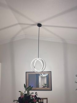 Round Led chandelier 