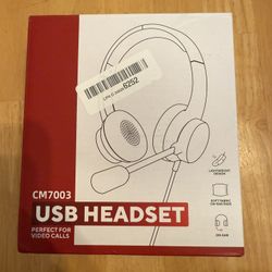 Masajoy USB Headset With Microphone For PC