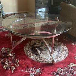 Copenhagen Glass Coffee Table 4’
