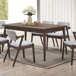 7 Pcs Dining Table Set.  Price Firm. 