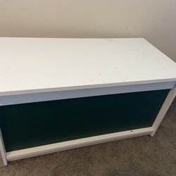 Toy Storage Bench With Board