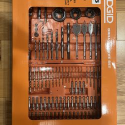 Ridgid Drill & Drive Set 125 Piece  