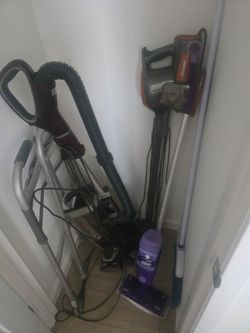 MOVE OUT SALE - Two vacuums and one swiffer wet jet